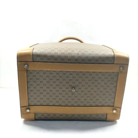 Gucci Vintage Brown PVC Hand Bag mon520-102825 - Picture 5 of 16